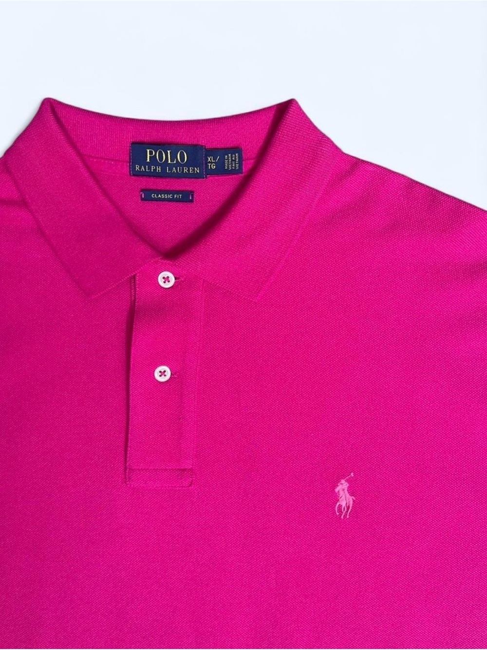 Polo Ralph Lauren Raspberry Polo Shirt preppy old money classic golf east coast